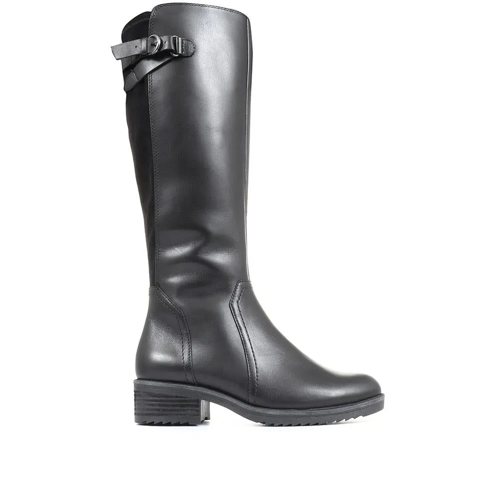 Wide Fit Leather Knee High Boots - CAPRI34512 / 321 860 sold by Jones Bootmaker product image thumbnail 3