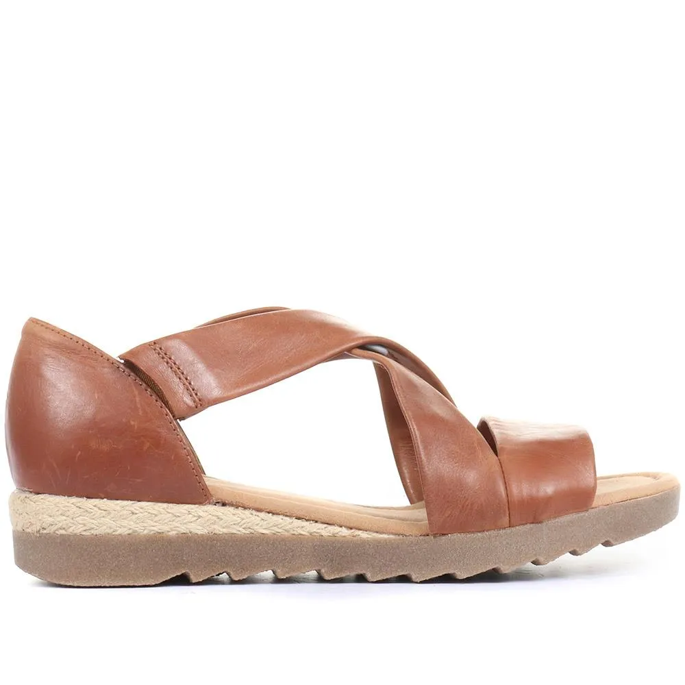 Promise Flat Leather Sandals - PROMISE2 / null sold by Jones Bootmaker product image thumbnail 4