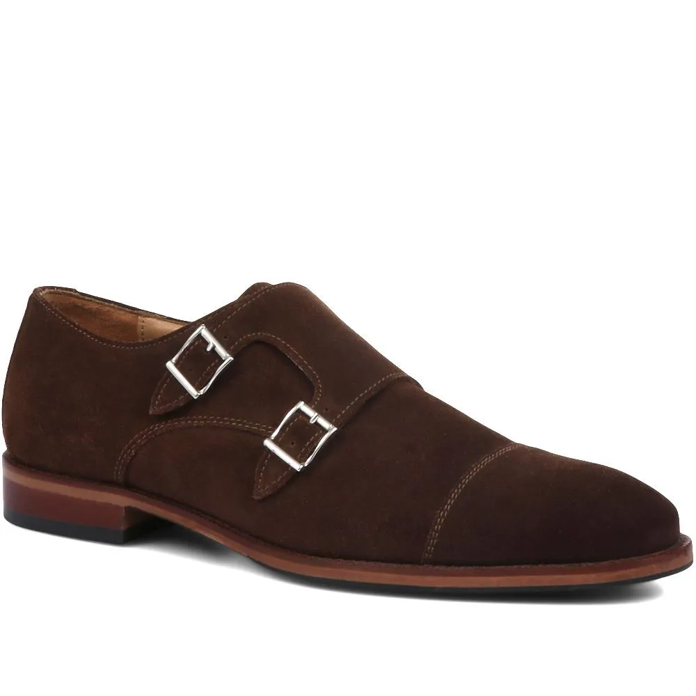 Nathaniel Double Monk Shoes - DAVINC28500 / 313 549 sold by Jones Bootmaker