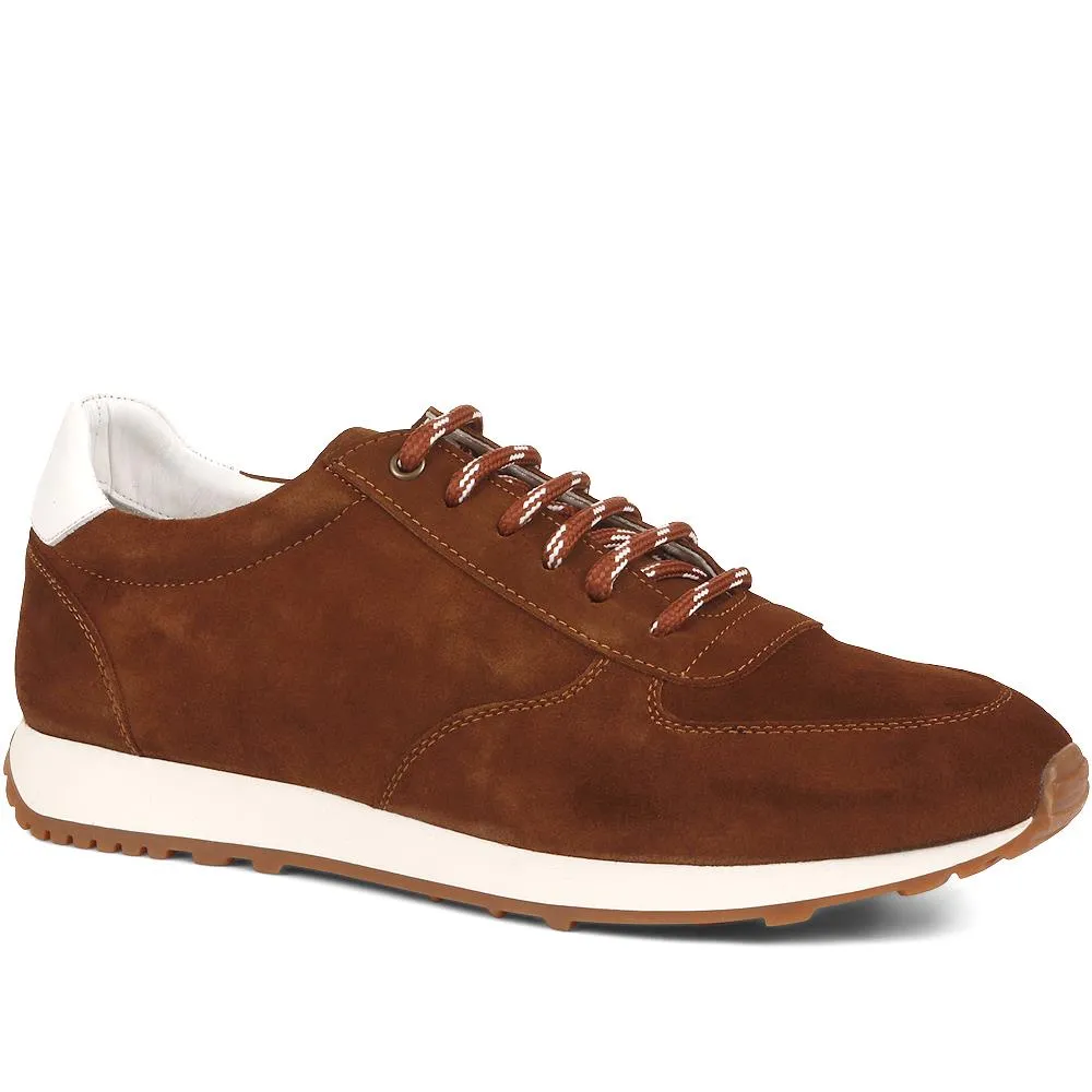 Santiago Retro Leather Trainers - SANTIAGO / 322 074 sold by Jones Bootmaker