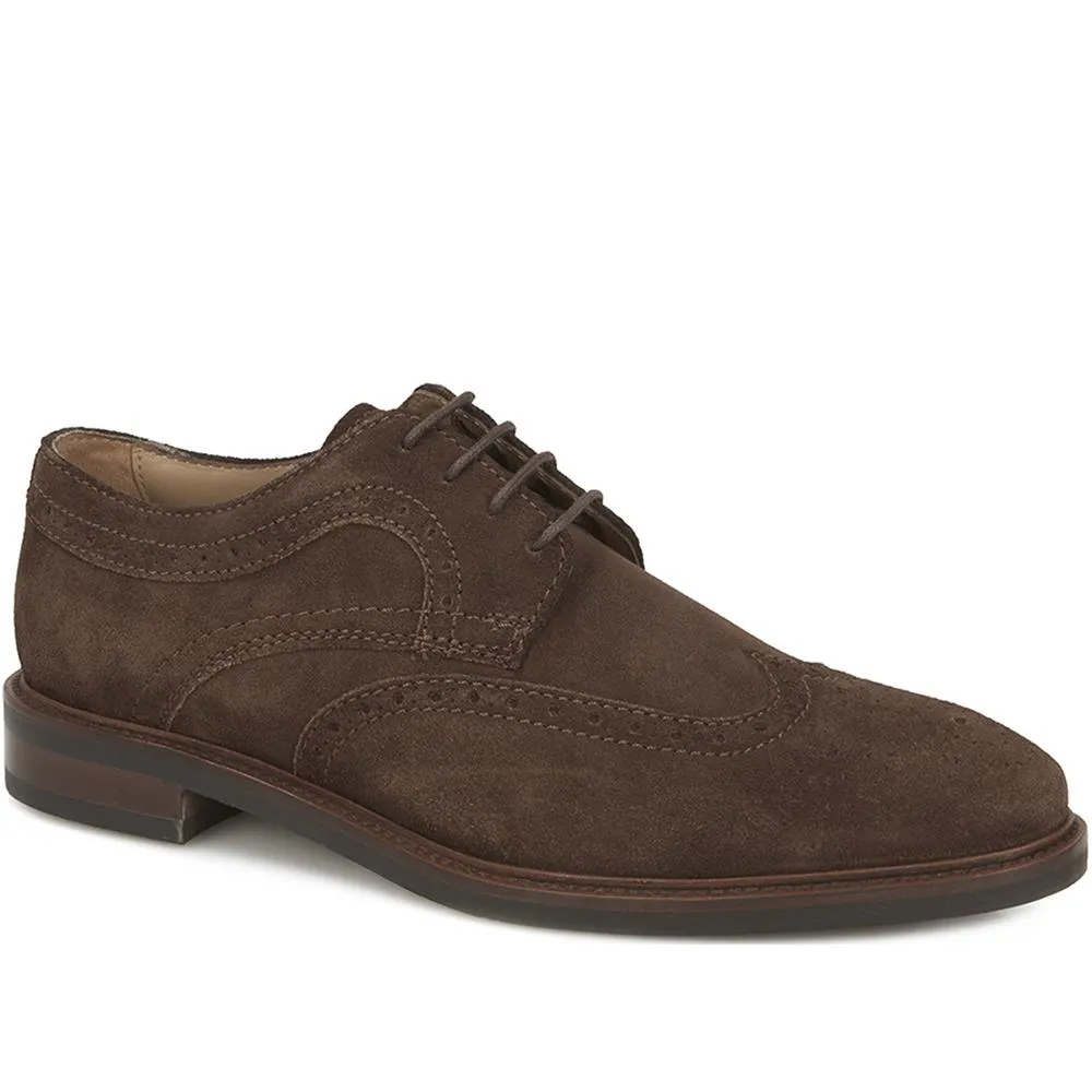 Longwood Suede Derby Brogues - DAVINC28505 / 313 554 sold by Jones Bootmaker product image thumbnail 4