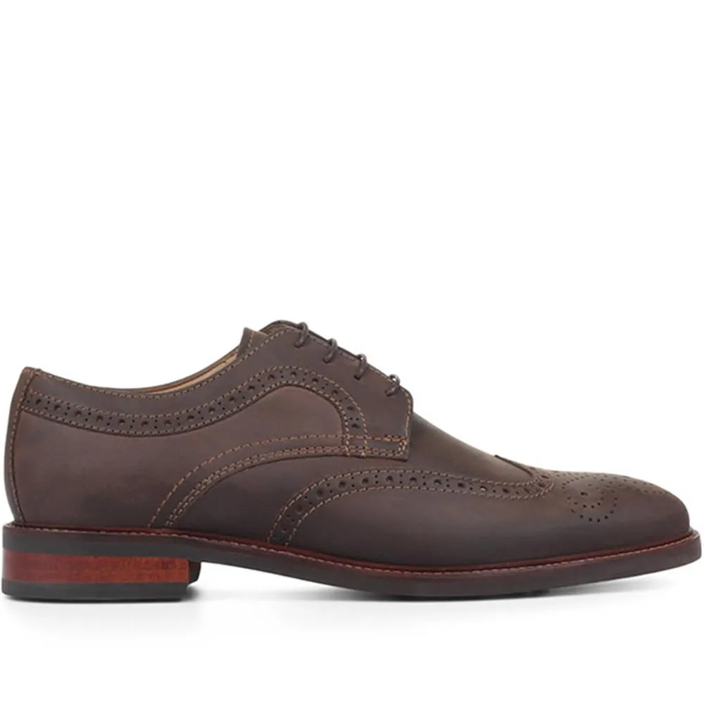 Longwood Suede Derby Brogues - DAVINC28505 / 313 554 sold by Jones Bootmaker product image thumbnail 5