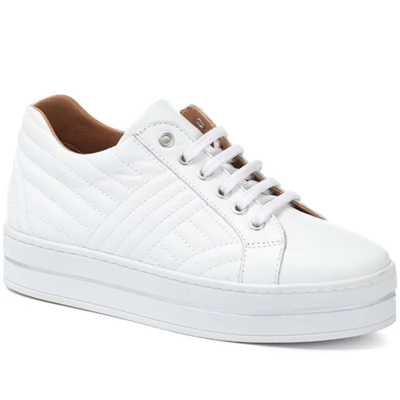 Amira Leather Platform Trainers - AMIRA / 318 440 sold by Jones Bootmaker