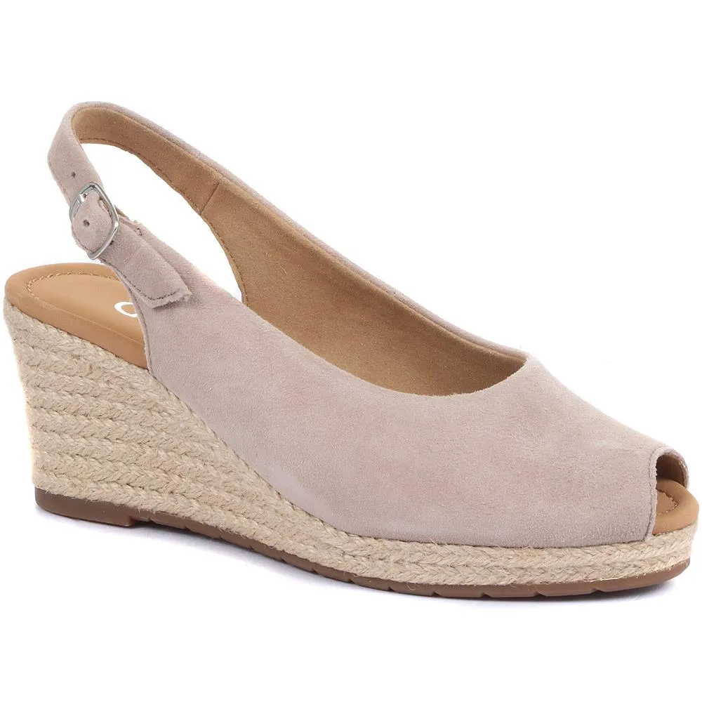 Tandy Slingback Wedge Sandals - GAB33508 / 319 536 sold by Jones Bootmaker