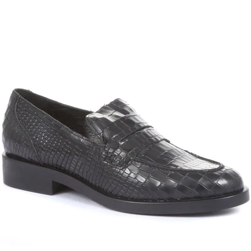 Chiswick Leather Penny Loafers - CHISWICK / 319 228 sold by Jones Bootmaker