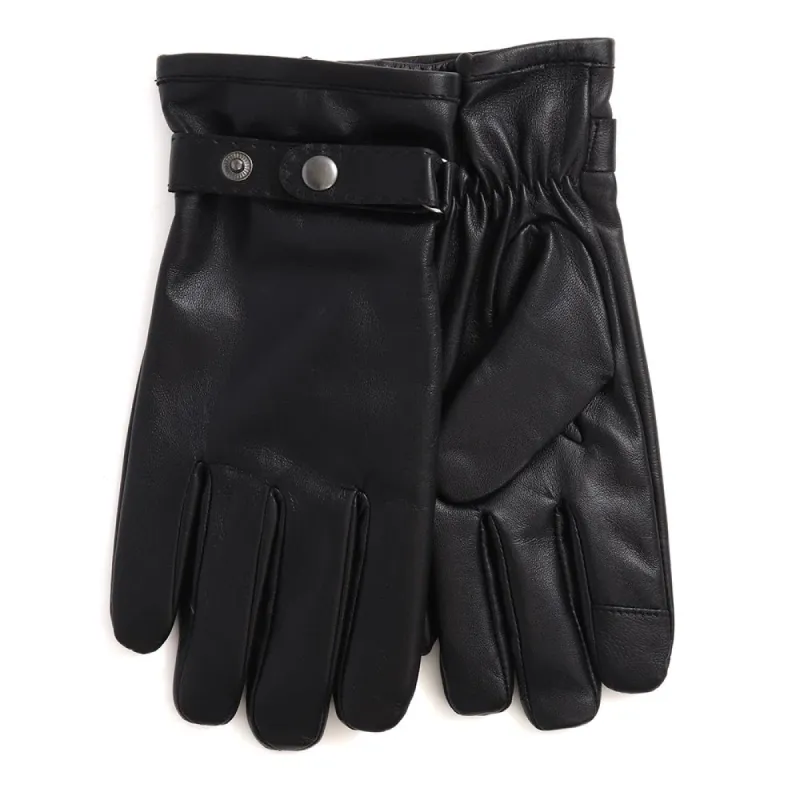 Mens Adjustable Leather Gloves - VANCE / 324 773 sold by Jones Bootmaker