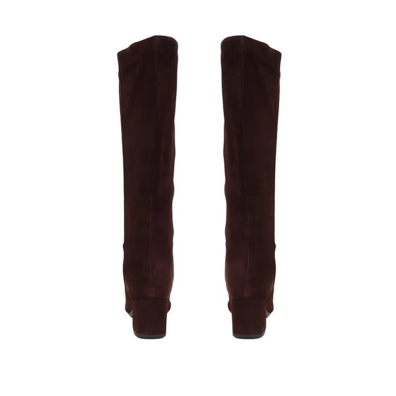 Lou LouR Regular Calf Knee-High Suede Boots - LOULOUR / 324 364 sold by Jones Bootmaker