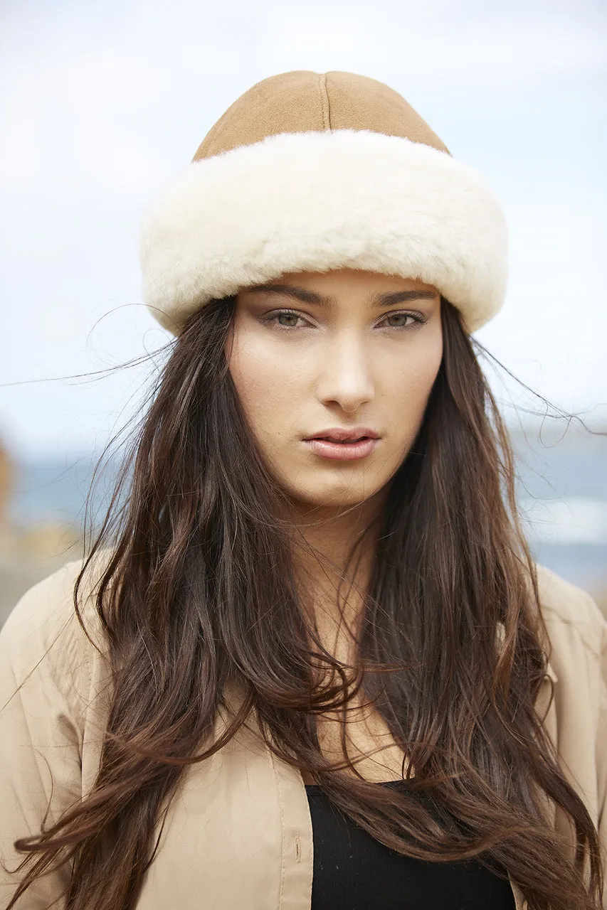 Sheepskin Round Beanie Hat sold by Jumbo Ugg Boots product image thumbnail 2