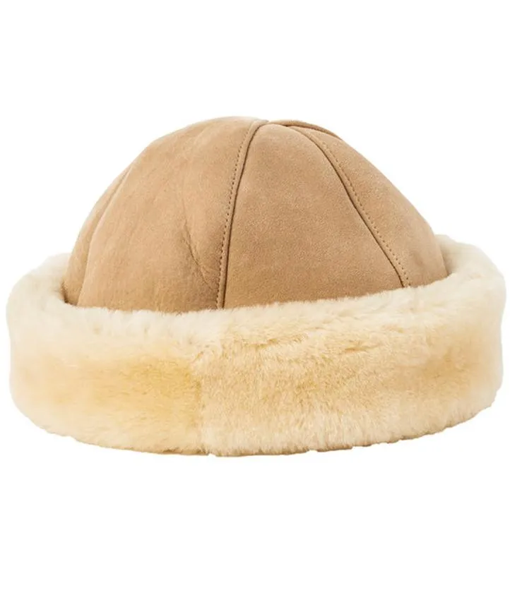 Sheepskin Round Beanie Hat sold by Jumbo Ugg Boots