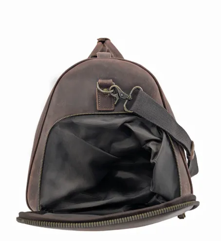 Leather Travel Duffle Bag sold by Jumbo Ugg Boots product image thumbnail 4