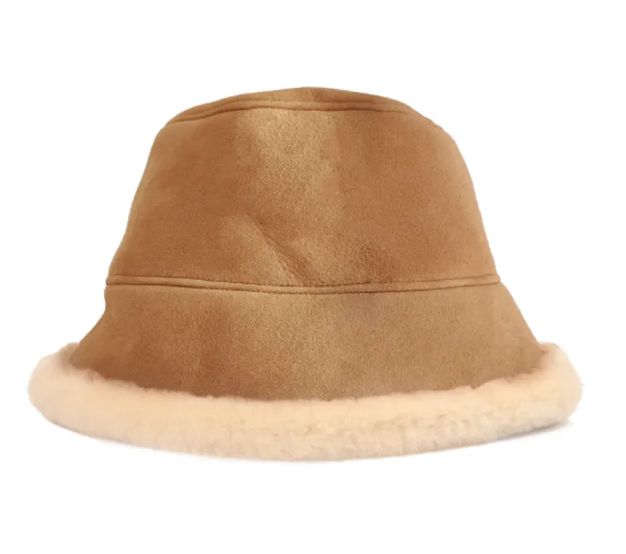Sheepskin Bucket Hat made by Jumbo Ugg Boots