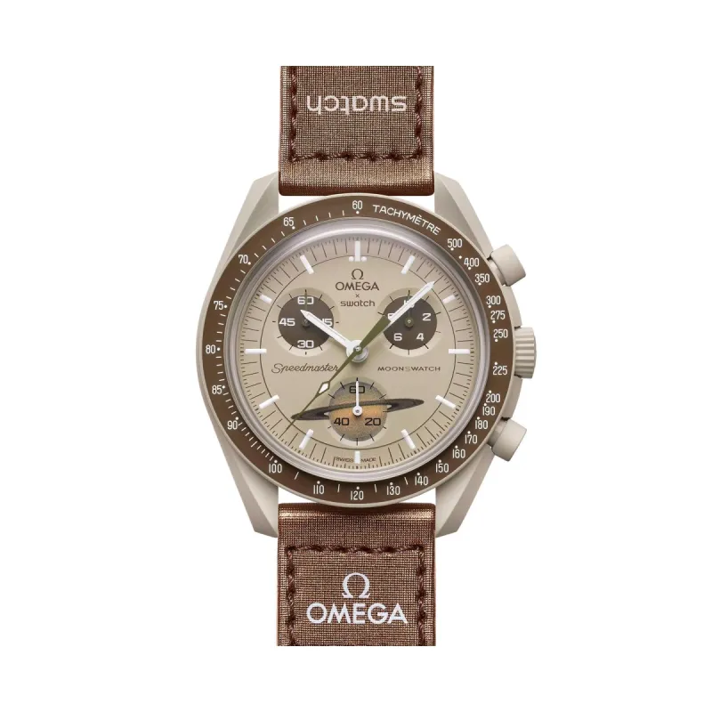 Swatch x Omega Bioceramic Moonswatch Mission to Saturn sold by KeepItSneaker