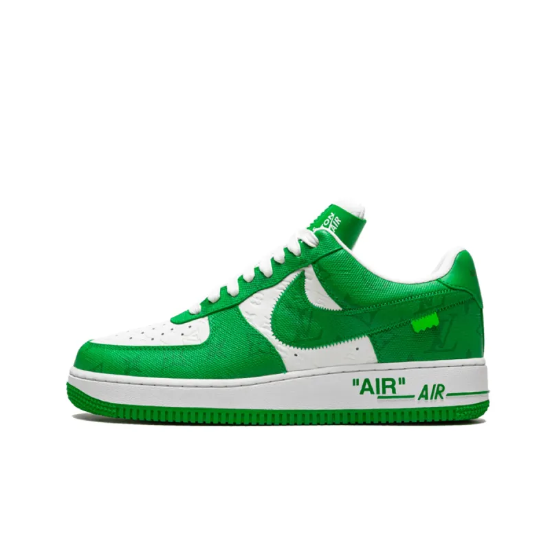 Nike Air Force 1 Low Louis Vuitton Virgil Abloh White Green sold by KeepItSneaker