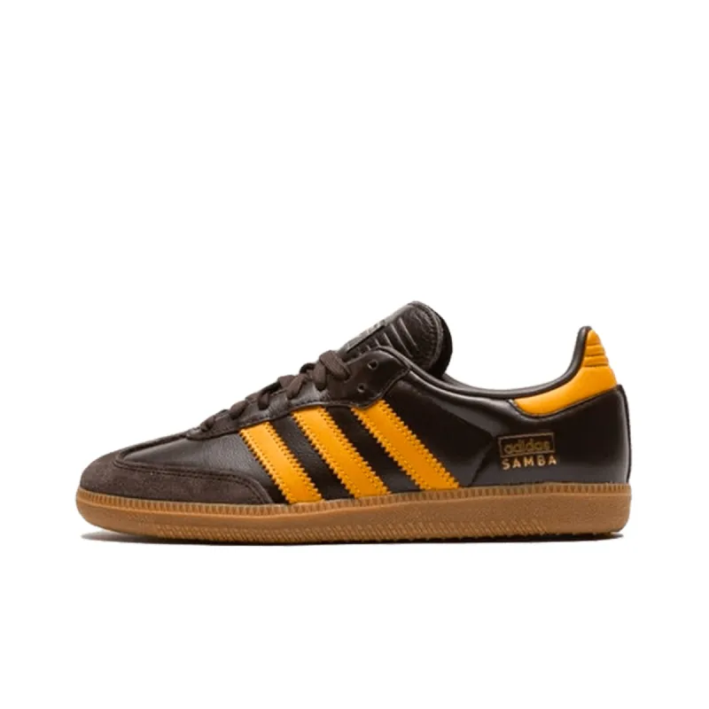 Adidas Samba OG Dark Brown Yellow sold by KeepItSneaker