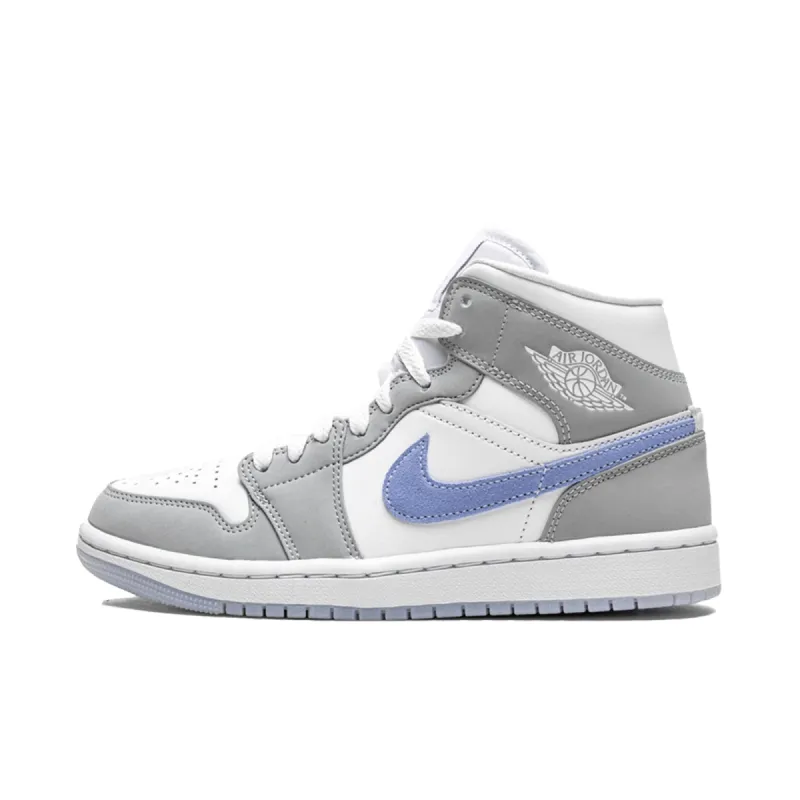 Air Jordan 1 Mid Aluminium Wolf Grey (W) sold by KeepItSneaker