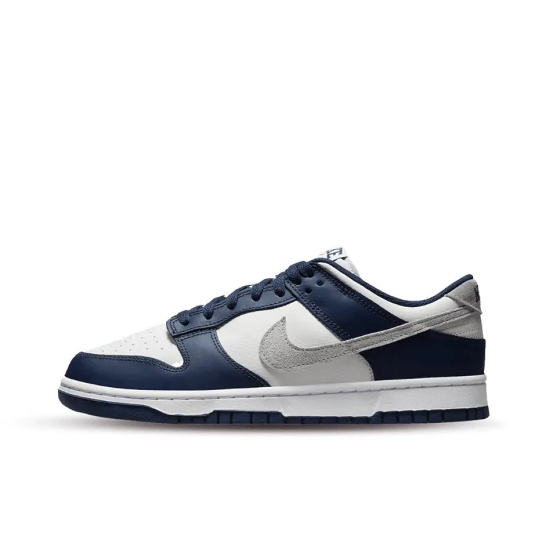 Nike Dunk Low Summit White Midnight Navy sold by KeepItSneaker