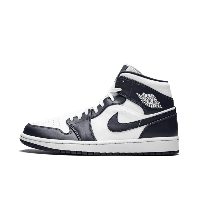 Air Jordan 1 Mid White Metallic Gold Obsidian sold by KeepItSneaker