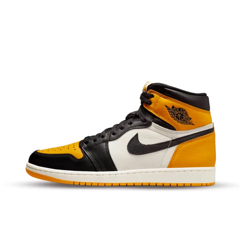 Air Jordan 1 Retro High OG Taxi Yellow Toe sold by KeepItSneaker