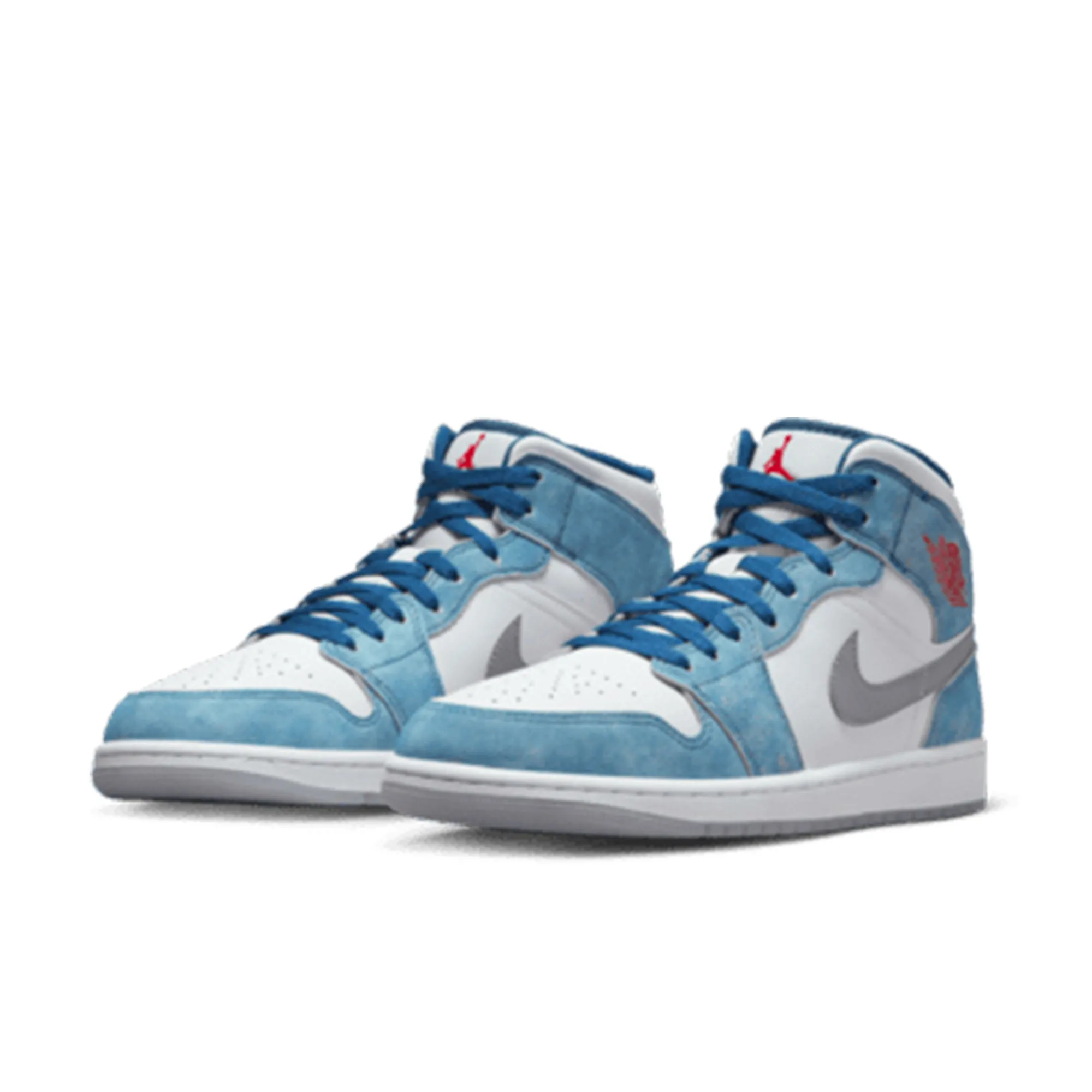 Air Jordan 1 Mid French Blue Fire Red sold by KeepItSneaker product image thumbnail 2