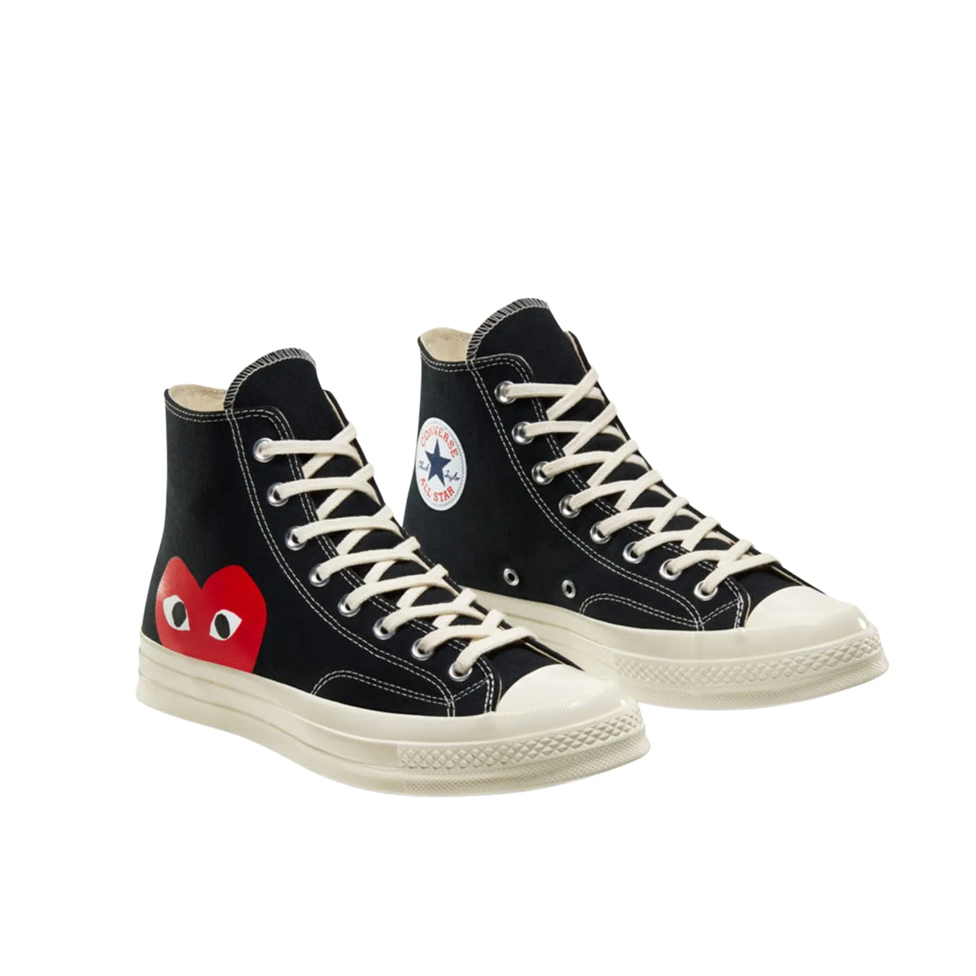 Converse Chuck 70 Comme des Garcons Play Black sold by KeepItSneaker product image thumbnail 2