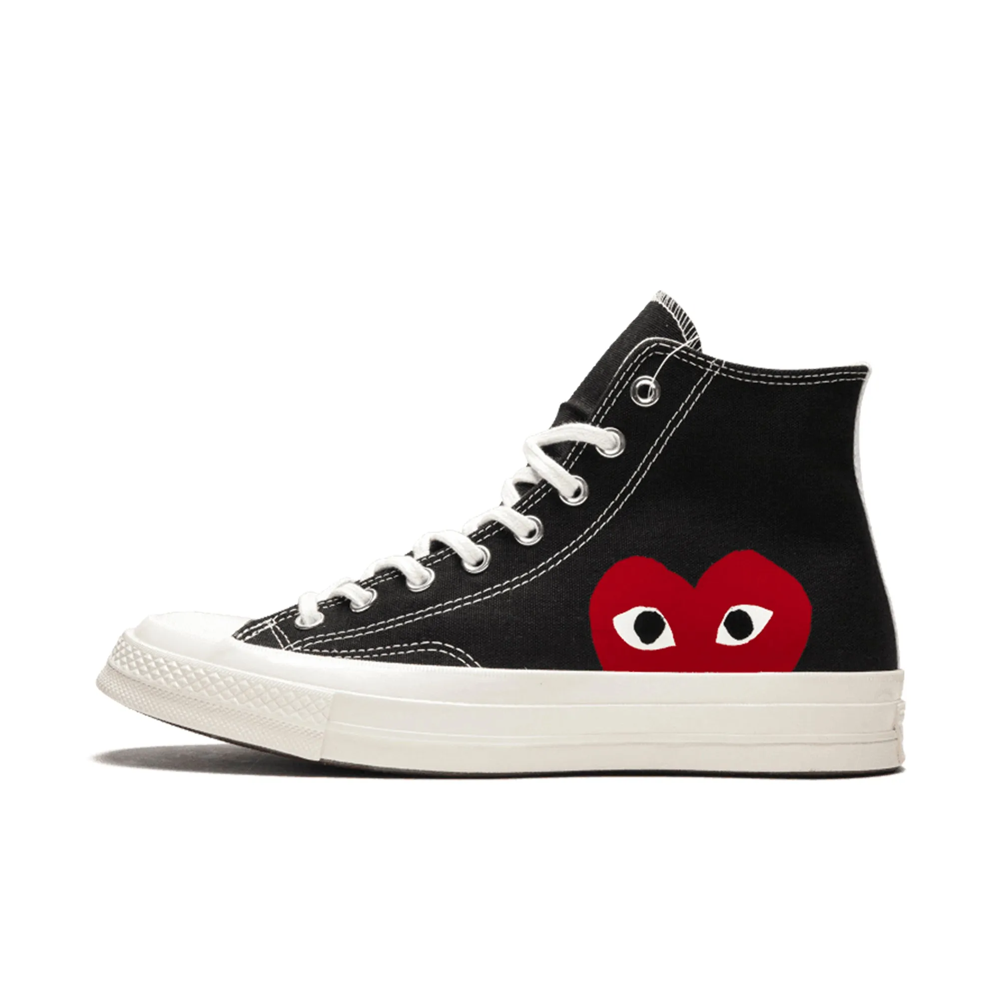 Converse Chuck 70 Comme des Garcons Play Black sold by KeepItSneaker