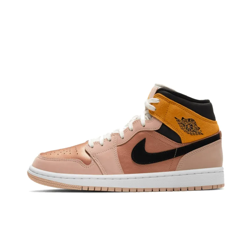 Air Jordan 1 Mid SE Particle Beige (W) made by Jordan