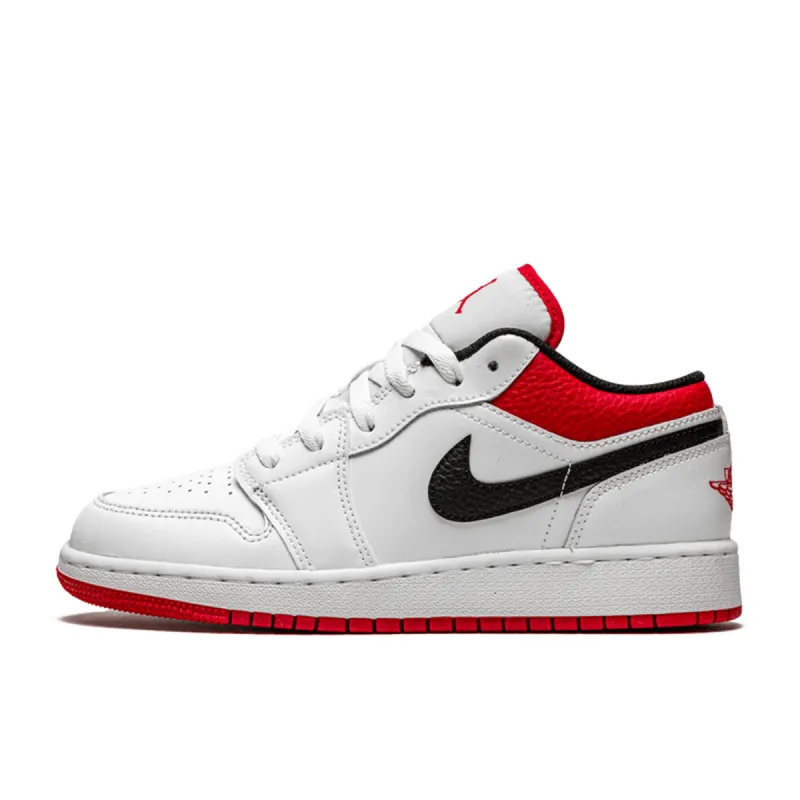 Air Jordan 1 Low University Red Black (GS) sold by KeepItSneaker