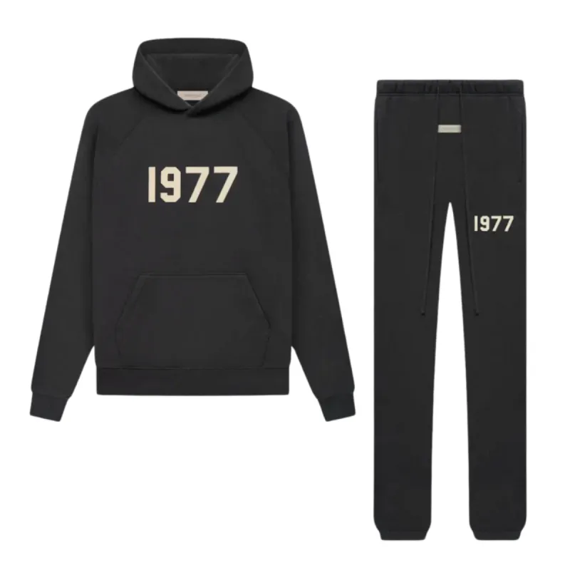 Fear of God ESSENTIALS 1977 Iron Black Full Set sold by KeepItSneaker