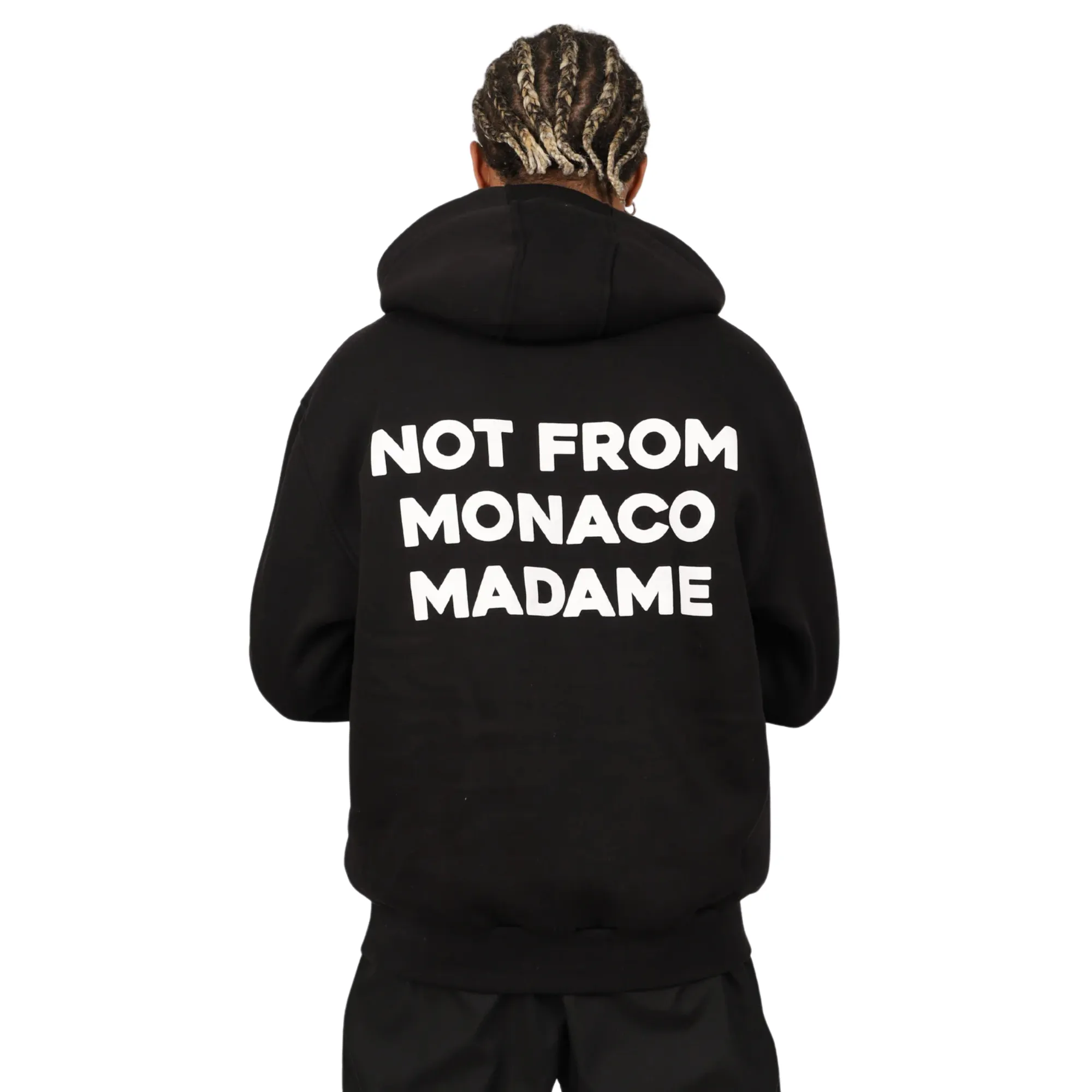 Not From Monaco Hoodie - Black sold by KeepItSneaker product image thumbnail 2