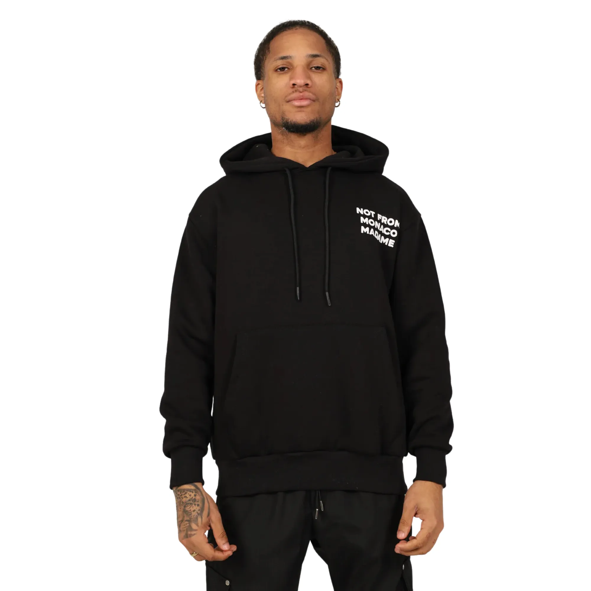Not From Monaco Hoodie - Black sold by KeepItSneaker
