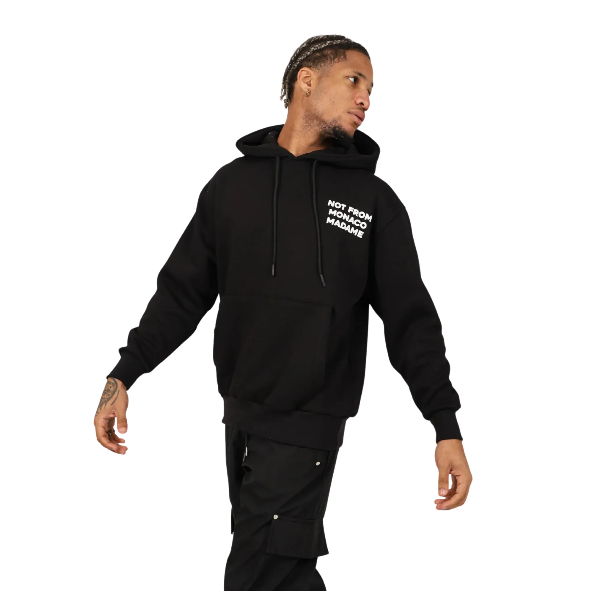 Not From Monaco Hoodie - Black sold by KeepItSneaker product image thumbnail 4