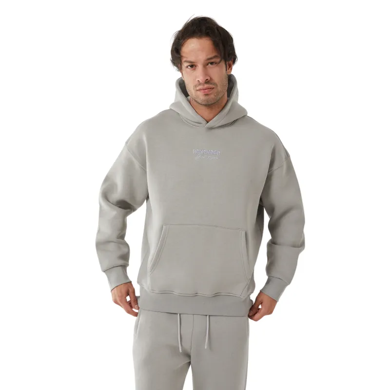 Just Hope Hoodie - Stone Grey sold by KeepItSneaker