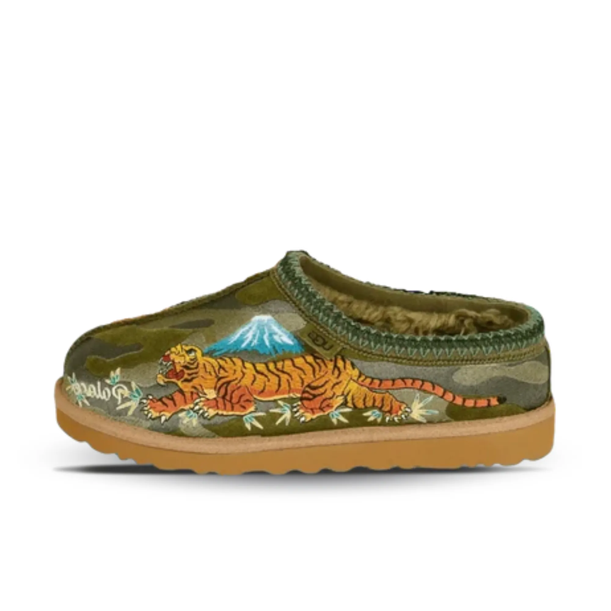 UGG Tasman Slipper Palace Burnt Olive Camo sold by KeepItSneaker