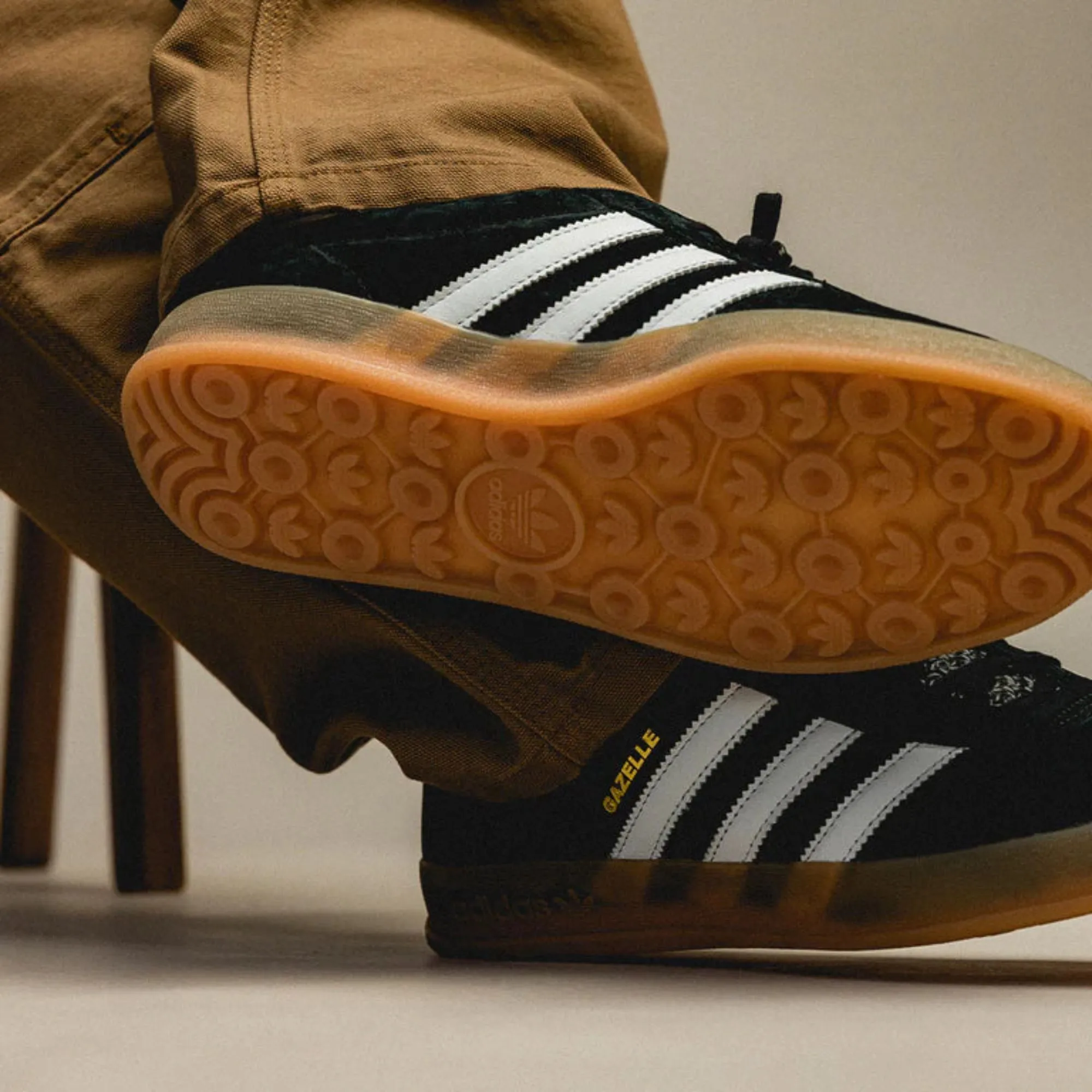 Adidas Gazelle Indoor Black White Gum sold by KeepItSneaker product image thumbnail 2