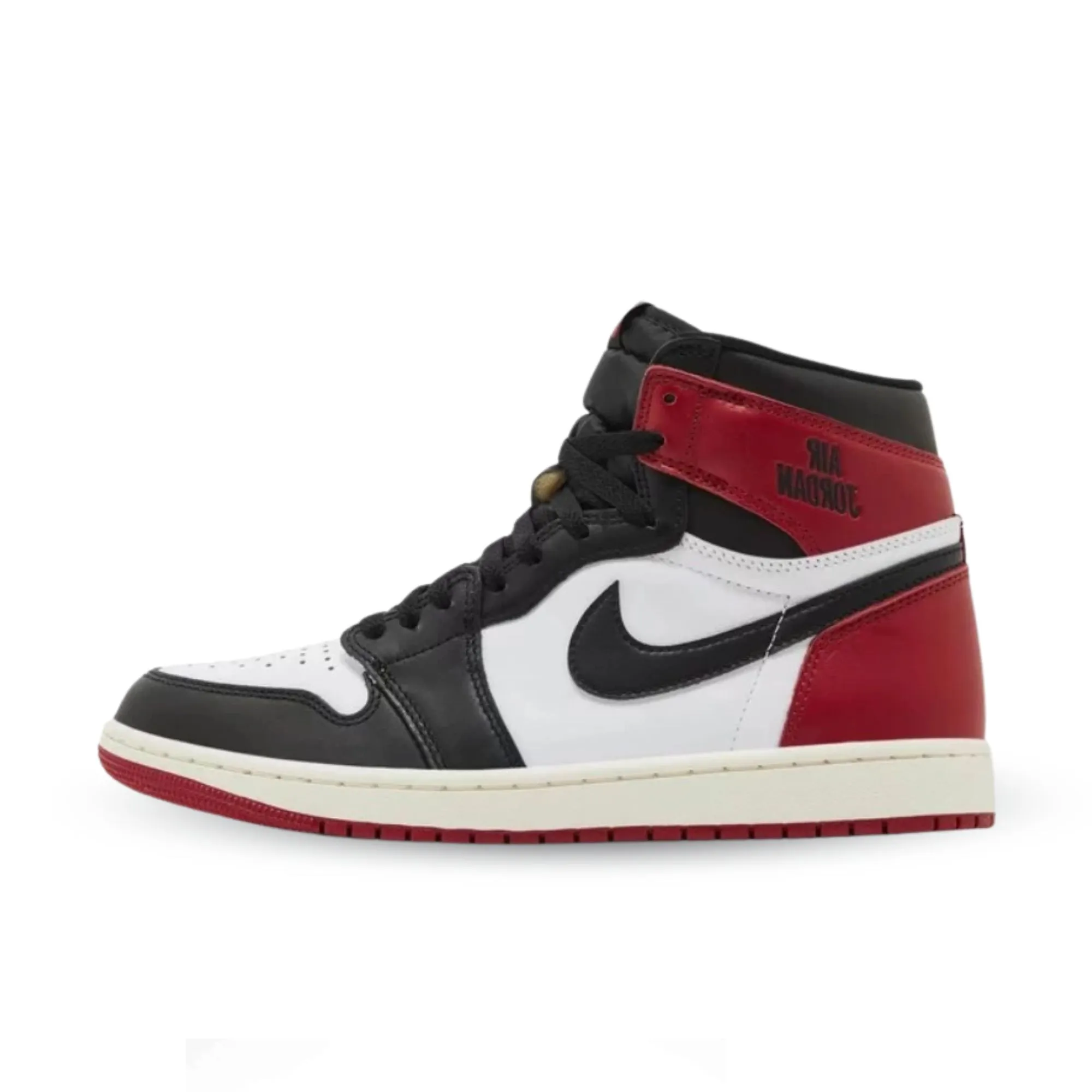 Air Jordan 1 Retro High OG Black Toe Reimagined sold by KeepItSneaker