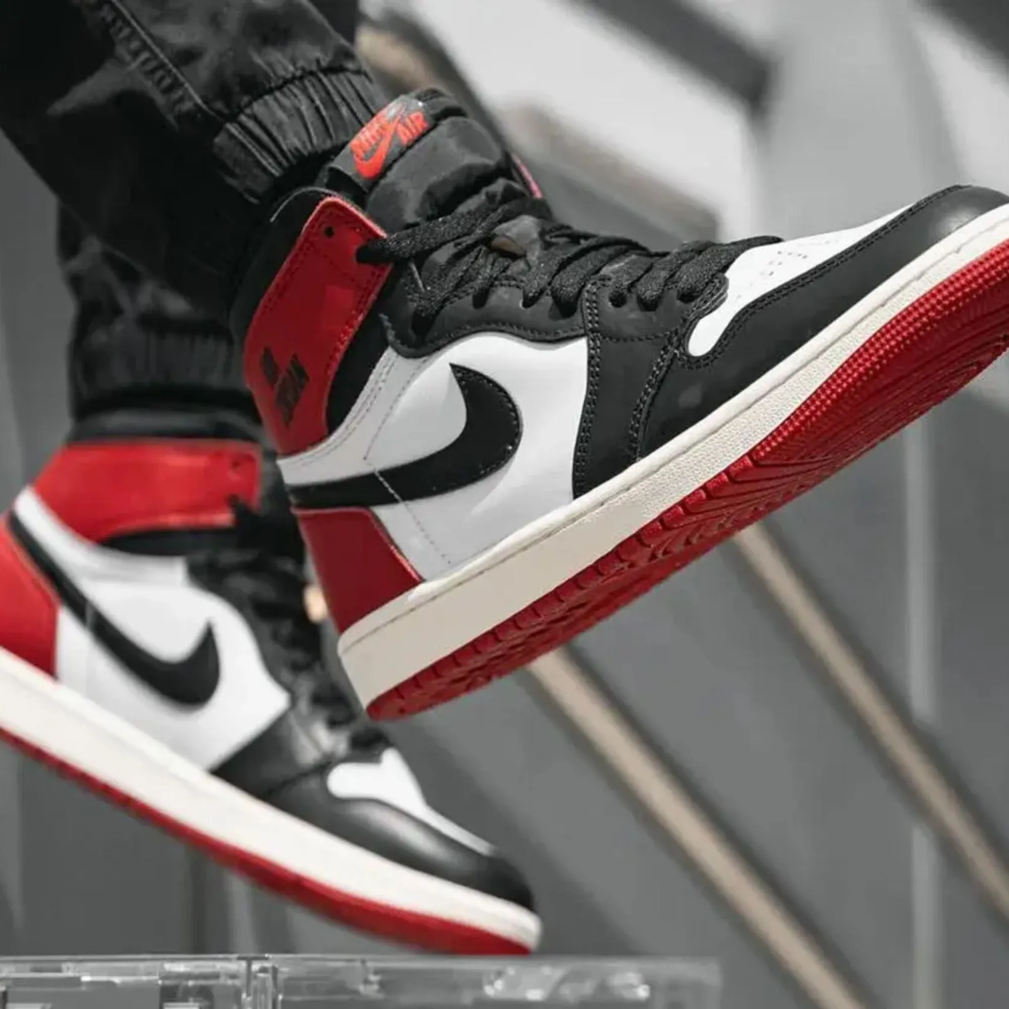 Air Jordan 1 Retro High OG Black Toe Reimagined sold by KeepItSneaker product image thumbnail 3