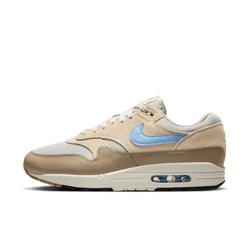 Nike Air Max 1 Essential Light Bone/Psychic Blue sold by KeepItSneaker