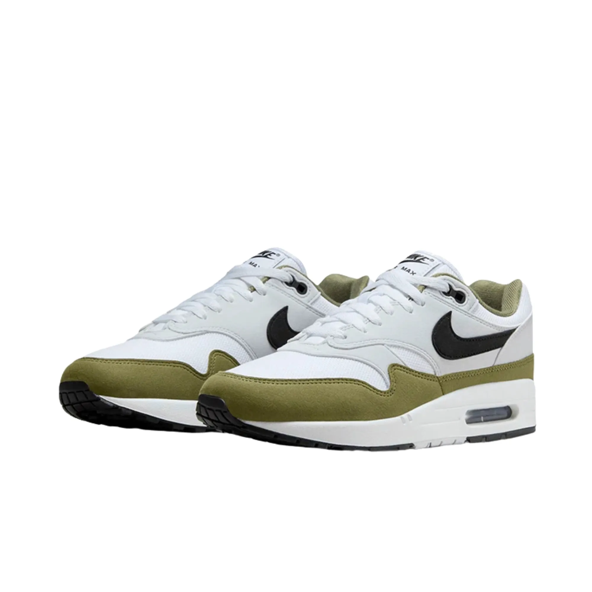Nike Air Max 1 White Black Medium Olive sold by KeepItSneaker product image thumbnail 2