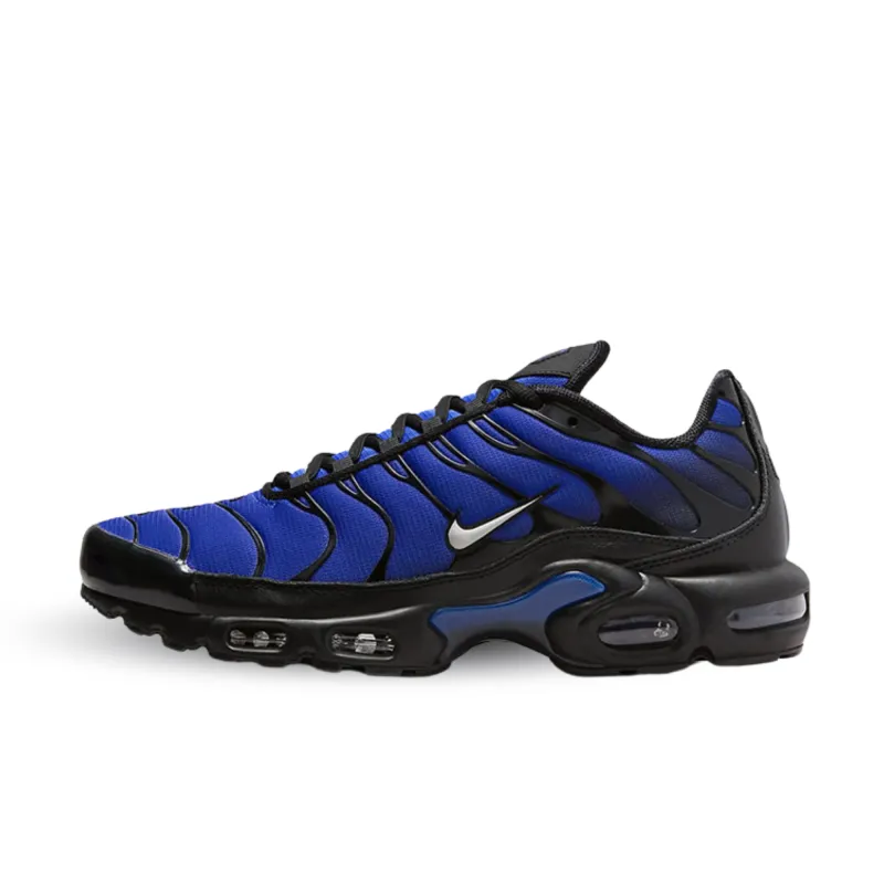 Nike Air Max Plus Premium Black Racer Blue sold by KeepItSneaker