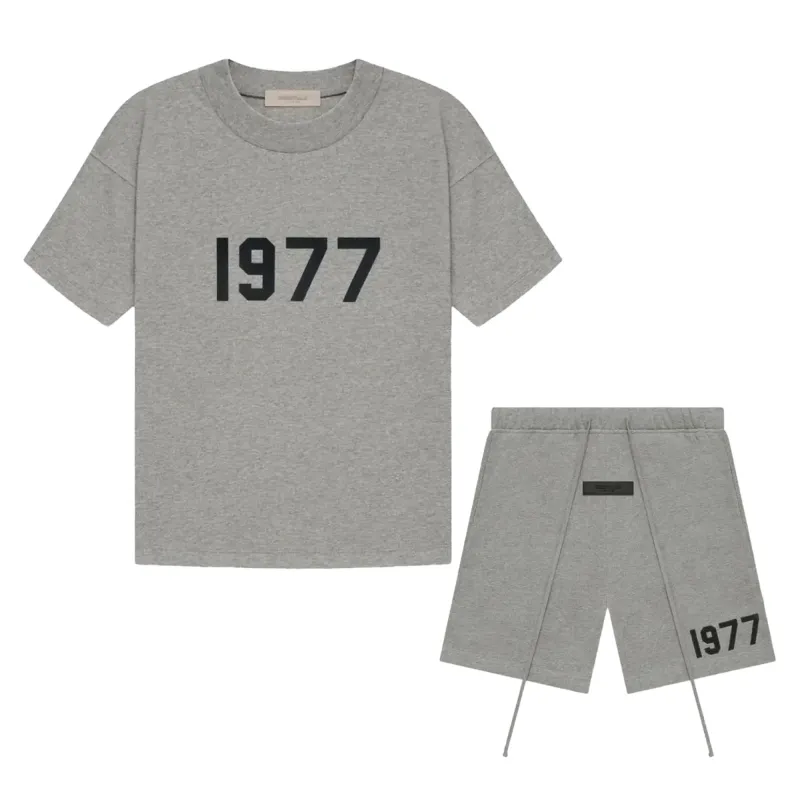 Fear of God Essentials 1977 Dark Oatmeal Summer Set sold by KeepItSneaker