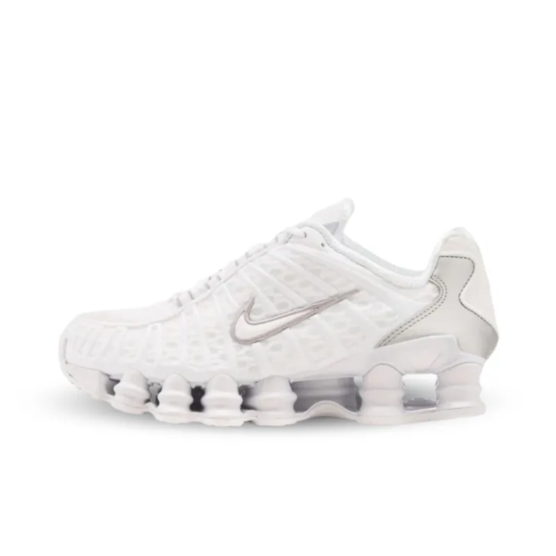 Nike Shox TL White Metallic Silver Max Orange sold by KeepItSneaker