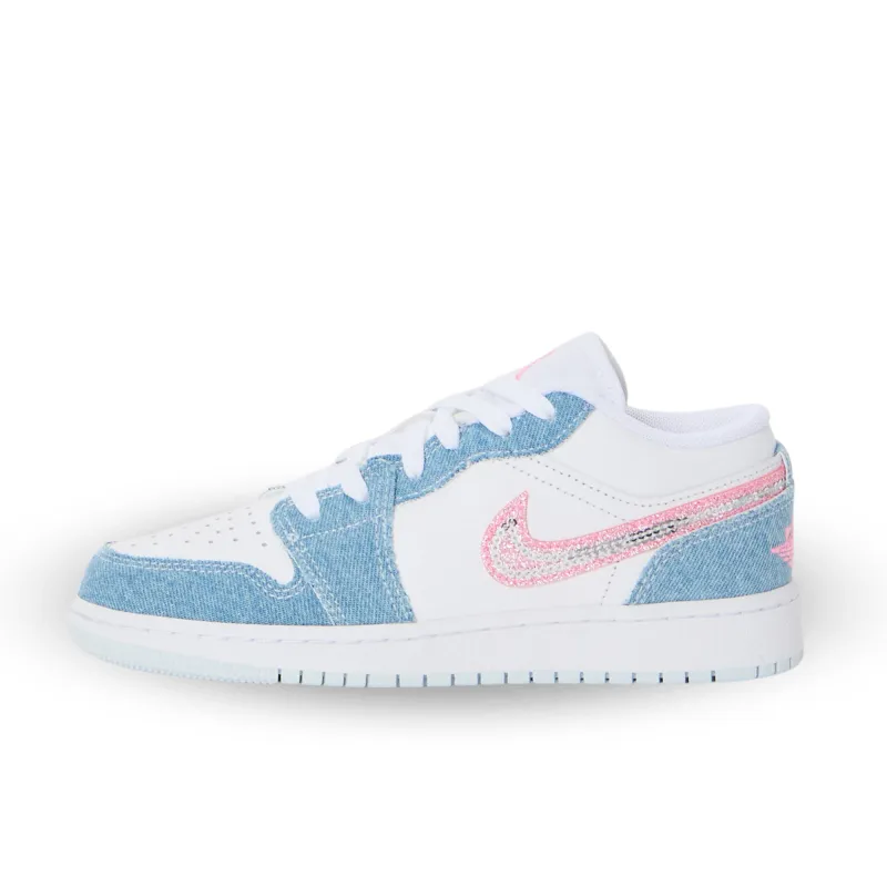 Air Jordan 1 Low SE Denim Sequin sold by KeepItSneaker