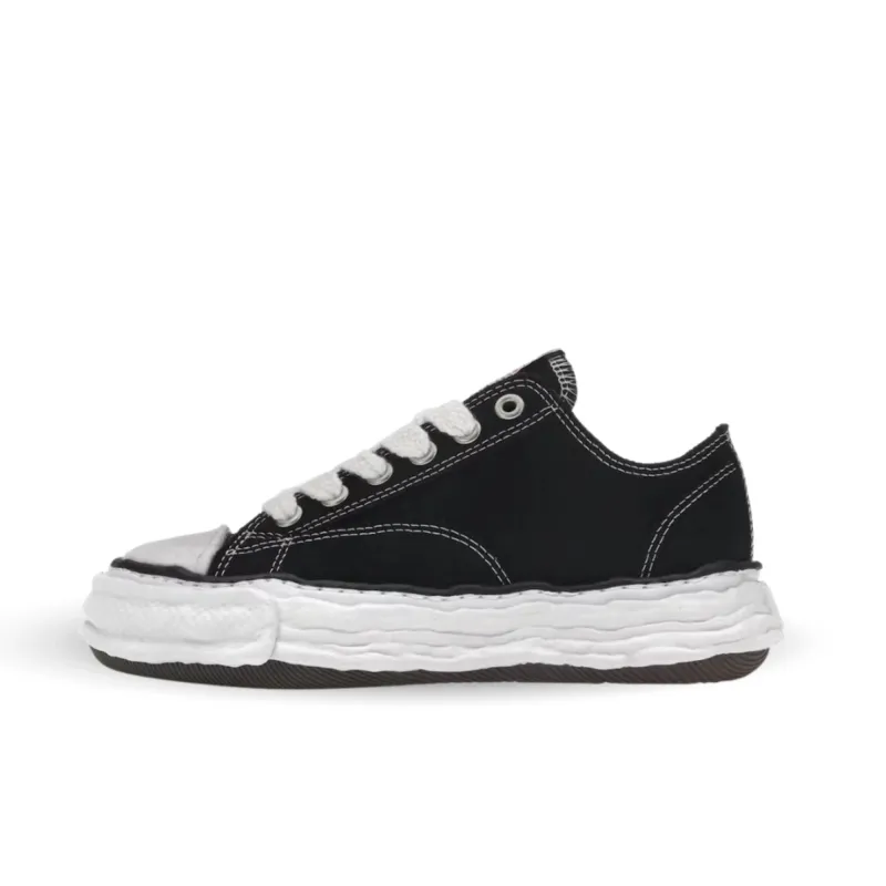 Maison Mihara Yasuhiro Peterson 23 OG Sole Canvas Low Black sold by KeepItSneaker