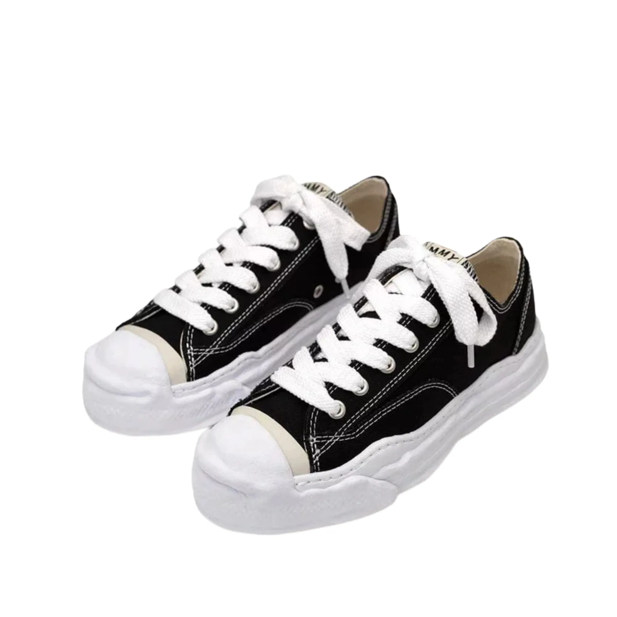 Maison Mihara Yasuhiro Hank OG Sole Canvas Low Black sold by KeepItSneaker product image thumbnail 2