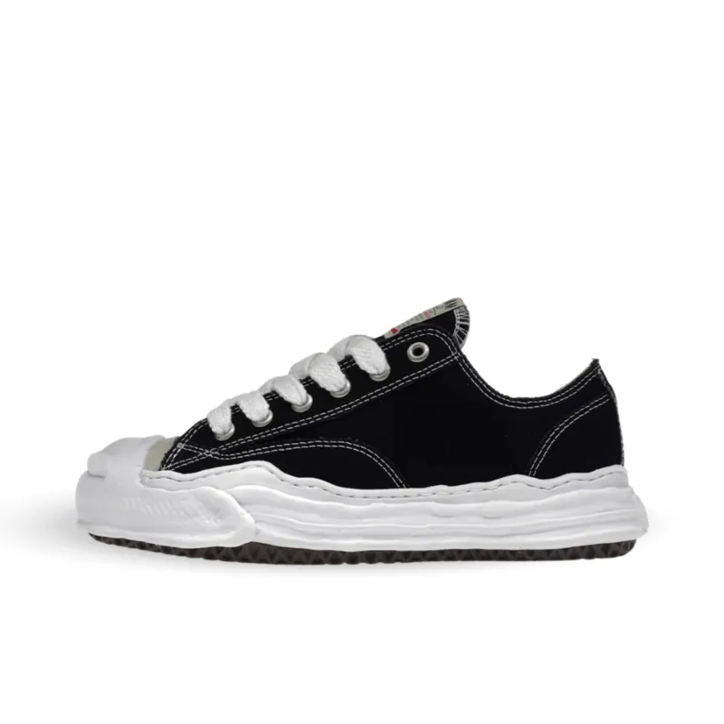Maison Mihara Yasuhiro Hank OG Sole Canvas Low Black sold by KeepItSneaker