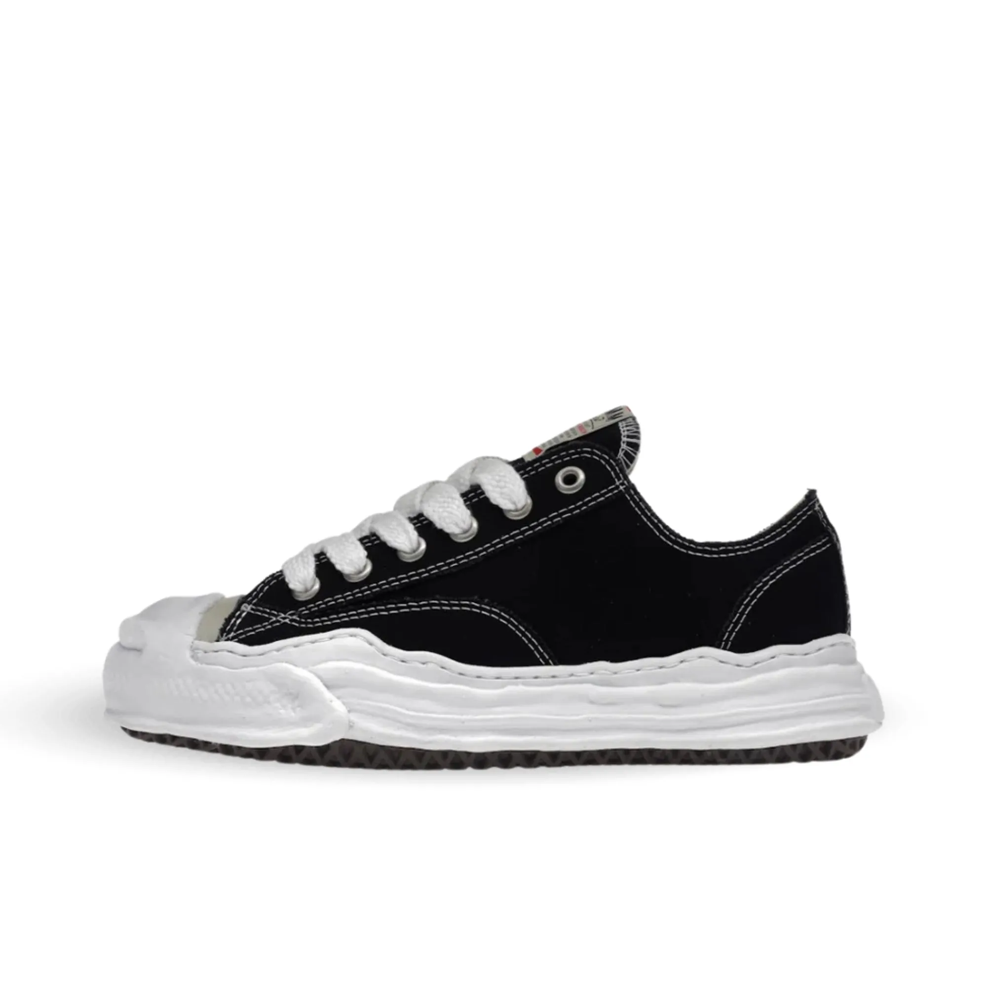 Maison Mihara Yasuhiro Hank OG Sole Canvas Low Black sold by KeepItSneaker
