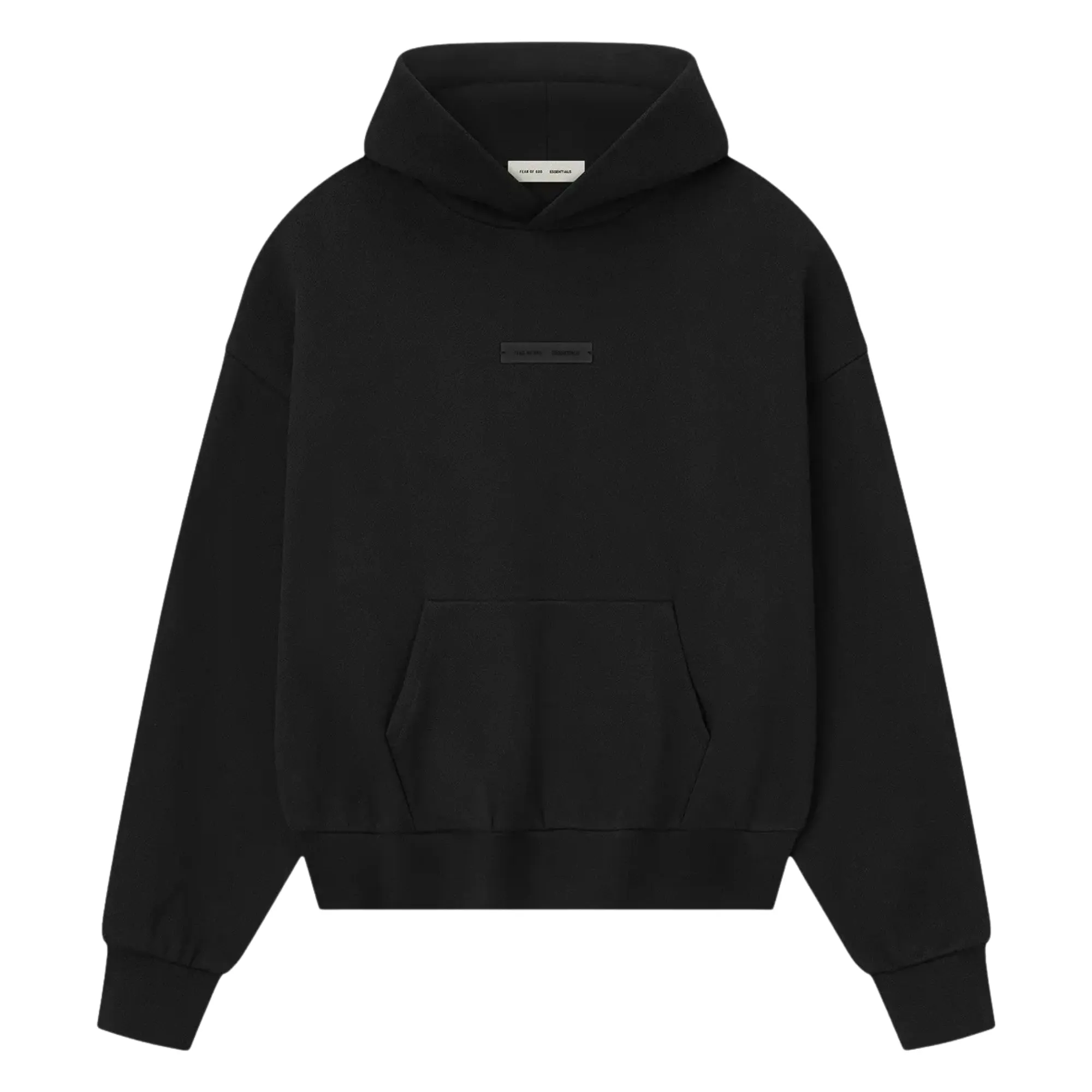 Fear of God Essentials Classic Fleece Hoodie Jet Black sold by KeepItSneaker product image thumbnail 2