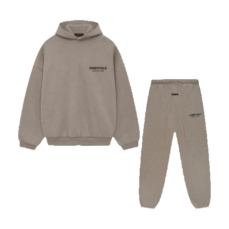 Fear of God Essentials FW24 Heather Grey Full Set sold by KeepItSneaker