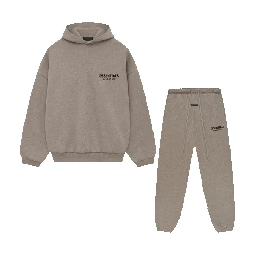 Fear of God Essentials FW24 Heather Grey Full Set sold by KeepItSneaker