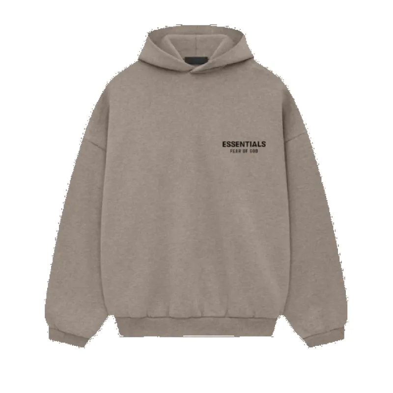 Fear of God Essentials FW24 Heather Grey Hoodie sold by KeepItSneaker